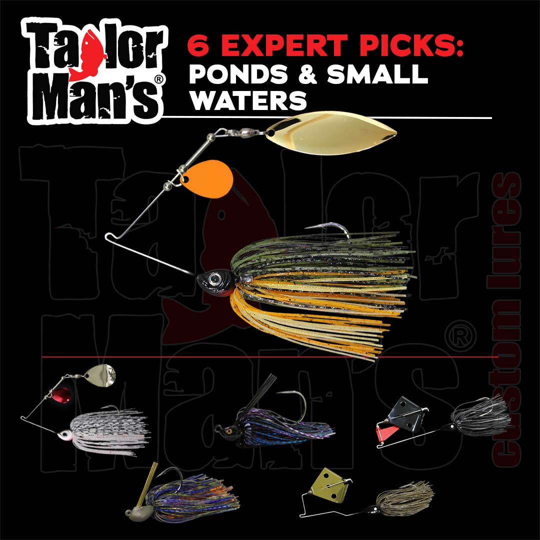 Six expert-selected Taylor Man’s lure picks for ponds and small waters