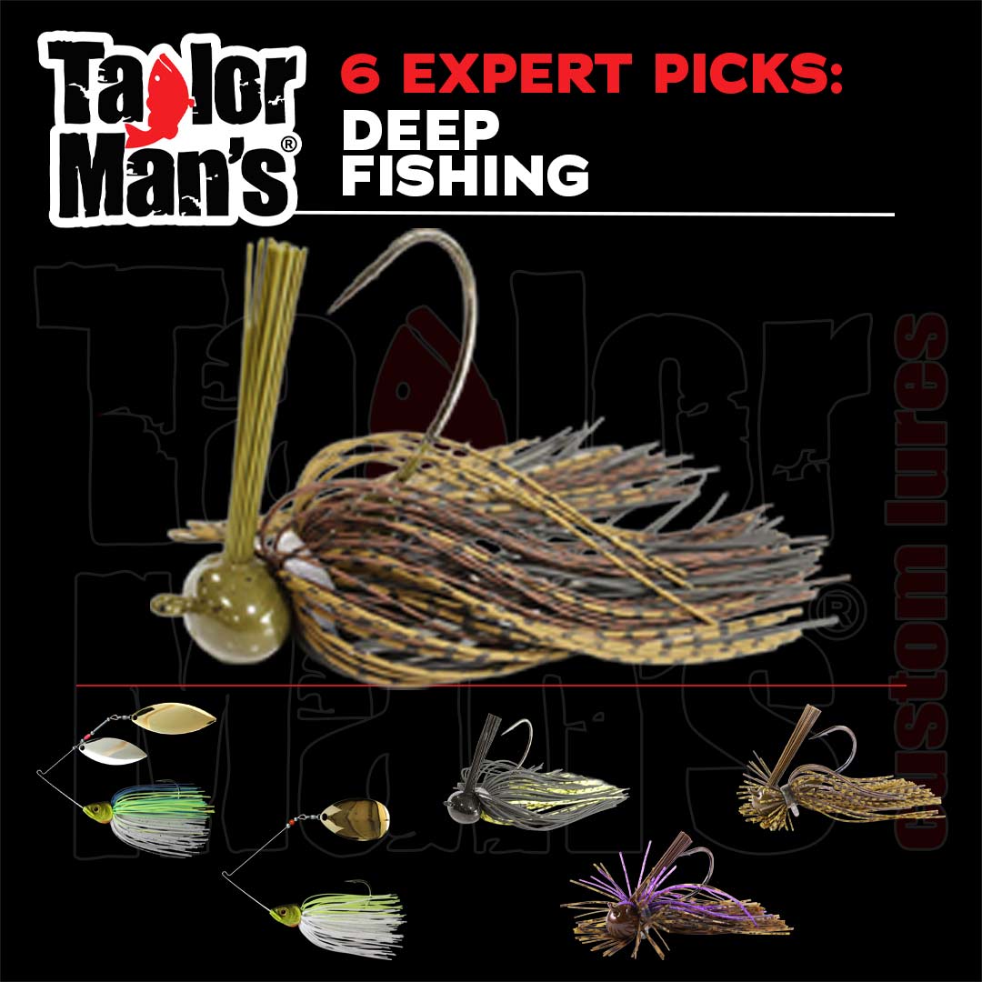 Taylor Man's expert-selected Deep Fishing (15'+) lure picks