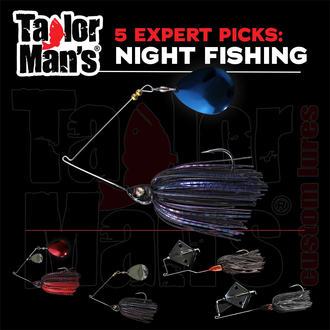 Taylor Man's expert-selected Night Fishing lure picks