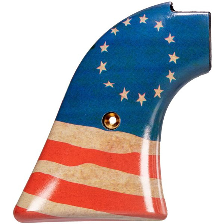 Heritage Rough Rider Plastic Grip- Betsy Ross Flag
