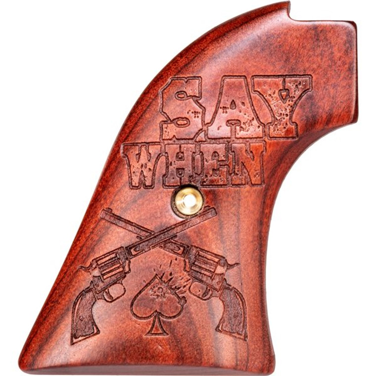 Altamont Engraved Say When Grips