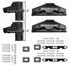 Volvo Penta 5.0L & 5.7L Exhaust Manifold Package (1993-Current) with Extra Tall 11.3" Risers