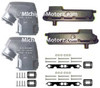 OMC 5.7L Log Style Exhaust Manifold Package (1979-89) OMC 5.7L Log Style Exhaust Manifold Package (1979-89)