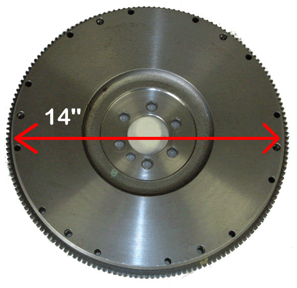 4.3L Flywheel (1987 & Later Engines, 14