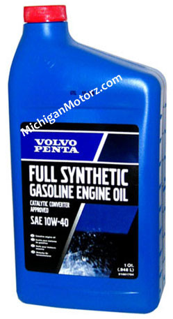 Volvo Penta Fully Synthetic Engine Oil - 10W-40 - Michigan Motorz LLC