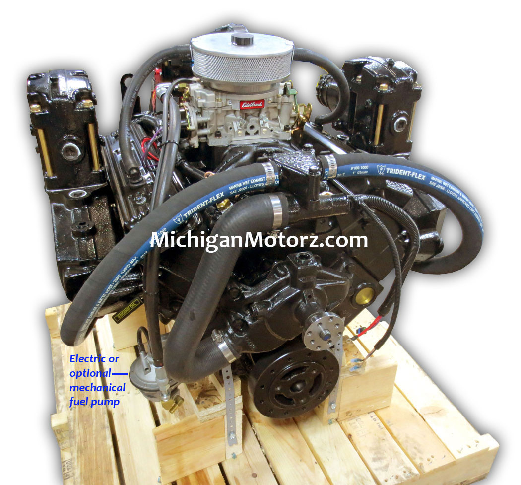 5.7L Marine GOLD Package - 260 hp - (1967-2015) - Michigan Motorz LLC