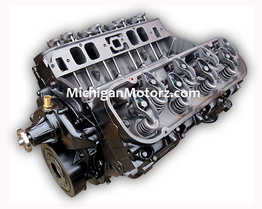 8.2L (502 ci) Base Marine Engine, 425 HP (1991-2001) - Michigan Motorz LLC