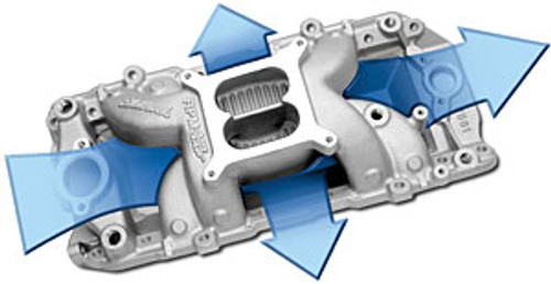 Edelbrock Marine RPM Air-Gap 2-0, BBC - V8, 396-502 c.i. Intake Manifold