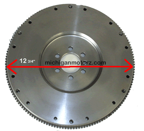 5.0L, 5.7L Flywheel (1986 & Later Engines, 12¾" diameter)
