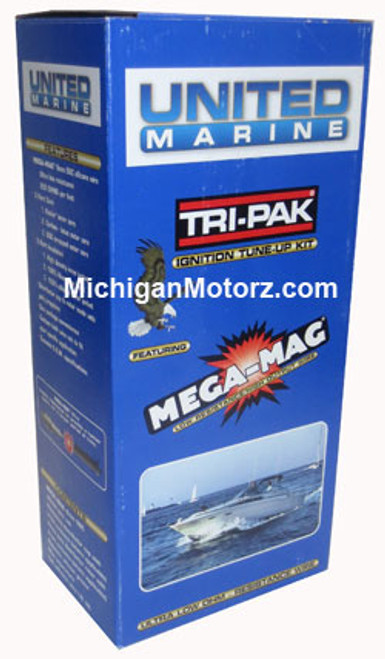 United Marine Tri-Pak Ignition Tune-Up Kit, MerCruiser 7.4L & 8.2L United Marine Tri-Pak Ignition Tune-Up Kit, MerCruiser 7.4L & 8.2L