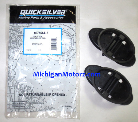 MerCruiser Water Shutter Flapper with Grommets - 6-1/4