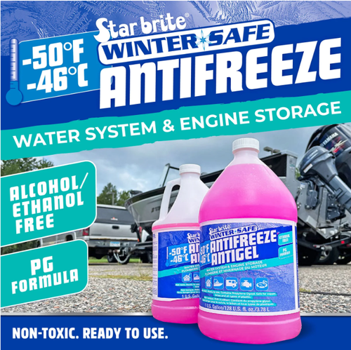 Star brite Winter Safe -50°F/-46°C Anti-Freeze Antigel Propylene Glycol - 1 gal.