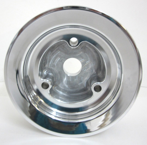 BBC, 3 V-Groove Billet Aluminum Crankshaft Pulley - 7.4L, 8.2L
