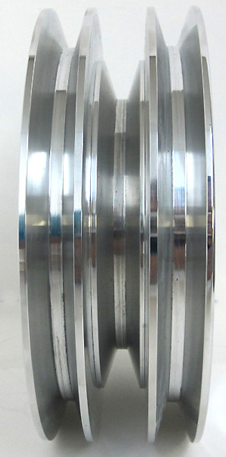 BBC, 3 V-Groove Billet Aluminum Crankshaft Pulley - 7.4L, 8.2L