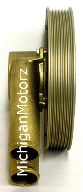 Volvo Penta Raw Water Pump Serpentine Pulley Assembly