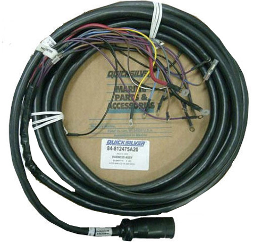 Genuine MerCruiser Instrument Wire Harness - 9-pin, 20 ft.