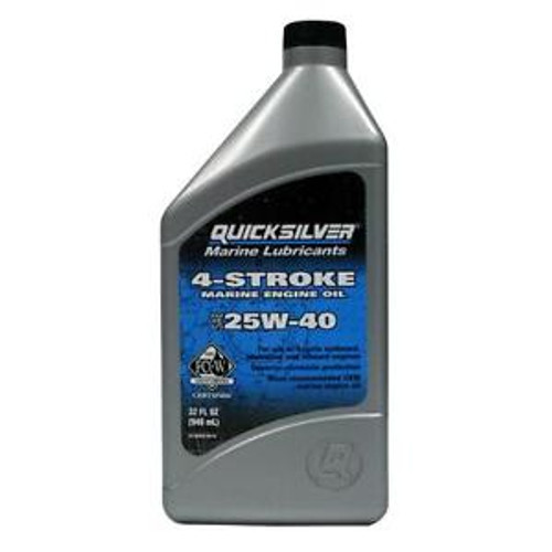 4-Stroke MerCruiser Oil / 25W-40 - Quart