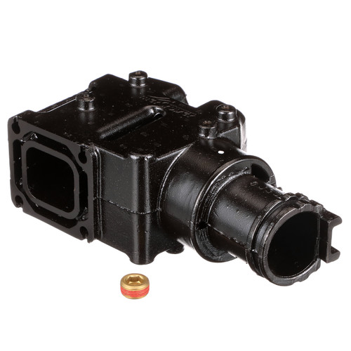 MerCruiser 5.0L, 5.7L, 4" Exhaust Riser, Non-Dry Joint (1983-2002)