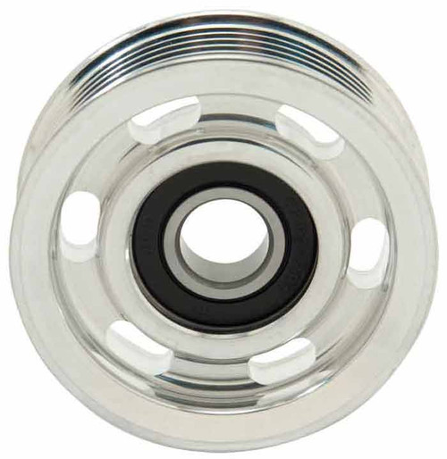 Billet Serpentine Idler Pulley - 3-1/4" Ribbed