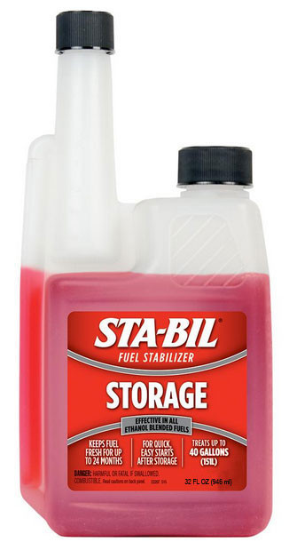 STA-BIL Fuel Stabilizer, Storage - 32 oz.