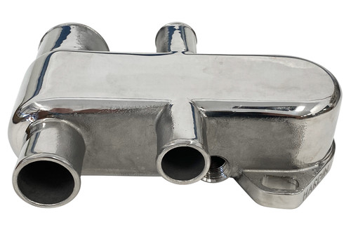 Big Block and Small Block Chevy Stainless Steel Mercruiser Thermostat Housing Replaces Mercury 860256A4