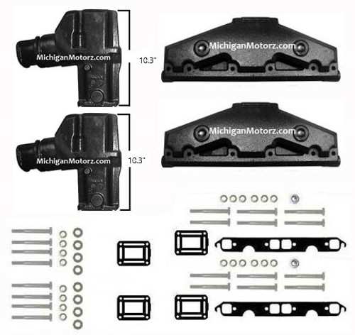 POOC出品 Volvo Penta 3889965 Exhaust Riser (10.3