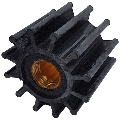 Johnson Pump 12-Blade Water Pump Threaded Impeller Kit - F6 Series