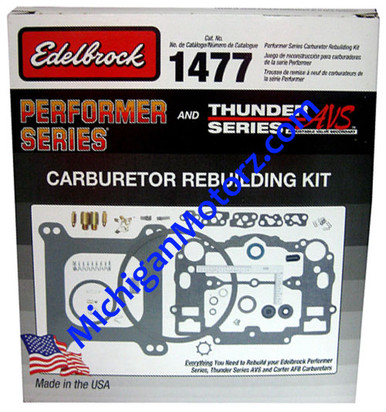Edelbrock Carburetor Rebuilding Kit - 1477 - Michigan Motorz LLC