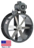 TUBE AXIAL DUCT FAN - Belt Drive - 30" - 1 Hp - 115/230V - 1 Phase - 9897 CFM