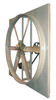 PANEL AXIAL EXHAUST FAN - Belt Drive - 60" - 230/460V - 7.5 Hp - 51,633 CFM
