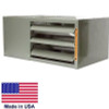 UNIT HEATER Commercial - Low Profile - LP Propane - Power Vented - 48,000 BTU