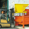 FORKLIFT HOPPER / DUMPSTER Industrial - Self Dumping - 5 CY - 7000 Lb Cap HDY