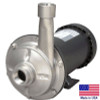 STRAIGHT CENTRIFUGAL PUMP - 7200 GPH - 3 Hp - 230V - 1 Ph - 1.5" In / 1.25" Out