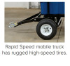 MOBILE TRUCK Industrial - Towable up to 25 MPH - 3 Cubic Yard - 1500 Lb Capacity
