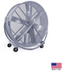 DRUM FAN Dolly Mounted - Belt Drive  84" - 1 Hp - 460V - 3 Phase - 47,500 CFM