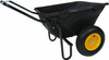 GARDEN CART - Wheelbarrow - 400 Lb Cap - 7 CF Cap - 8" Wheels - Pneumatic Tires