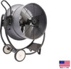DRUM FAN Commercial - Dolly Mounted - 30" - 1/2 Hp - 230V - 1 Phase - 7,900 CFM