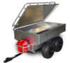 TRAILER - OFF ROAD - Coml Duty - Alum Body - 1600 Lb - 12VDC Brakes & Lighting