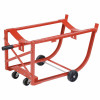 DRUM CRADLE DOLLY for 55 Gallon Drums - Transports & Dumps - 600 Lbs Capacity a
