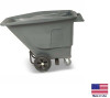TILT BIN TRUCK Commercial - 1/2 Cubic Yard 400 Lb Capacity - Forklift Accessible