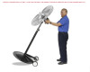 PEDESTAL FAN WHEEL KIT - for Pedestal Fans with Columns from 1-1/2" to 2-1/4"