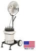 MISTING FAN  Commercial - Cart Mounted - 18" - 5750 CFM - 120V - 1/8 Hp - OSHA
