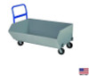 HOPPER TRUCK Portable - Industrial - Low Profile - 1/3 Cubic Yard, 2000 Lb Cap b