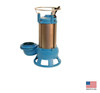SEWAGE SHREDDER PUMP - Submersible - 4" - 5 Hp - 230V - 3 Phase - 16,800 GPH