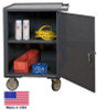 CABINET CART Portable - Commercial - Locking Door & Worktop - 34H x 23W x 20D