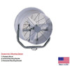 COOLING FAN Industrial - Optional Mount - 30" - 1 Hp - 230V - 1 Ph - 10,600 CFM