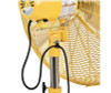 PEDESTAL FAN Industrial - Oscillating - 30" - 3 Spd - Safety Yellow w/Wheel Kit