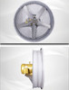 PEDESTAL FAN - Industrial - 24" - 1 Hp - 230/460V - 3 Phase - 7,240 CFM