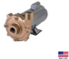 CENTRIFUGAL PUMP - Cast Bronze 3/4 Hp - 230/460V - 1-1/4" & 1" Ports - 2,580 GPH