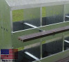 CHICKEN COOP Commercial - Nesting Box  - Roost - 10 Hole - Holds 40 Hens
